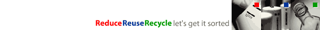 Reduce, Reuse, Recycle. Let's get it sorted.